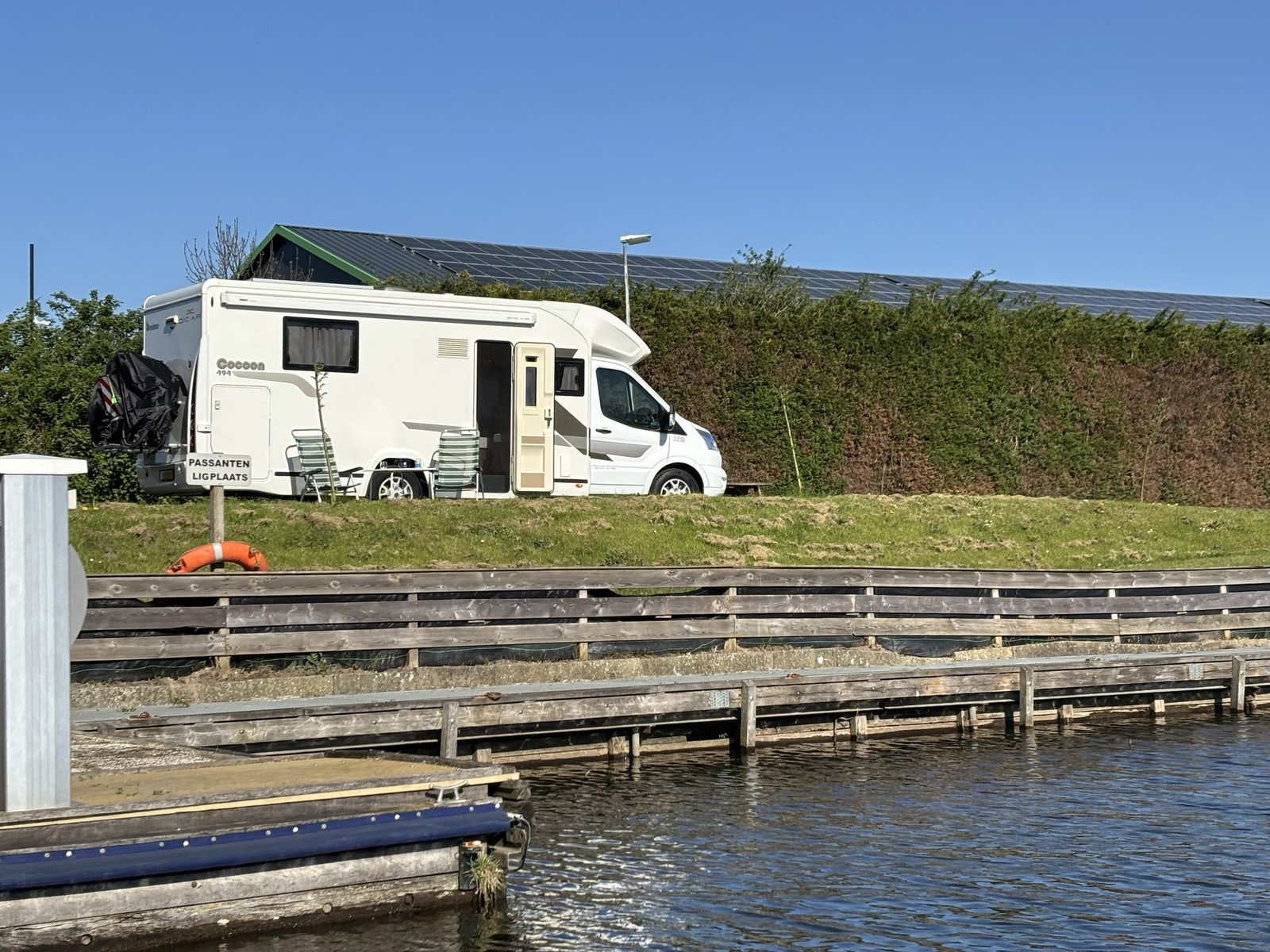 Camperplaatsen aan de Hoge Vaart